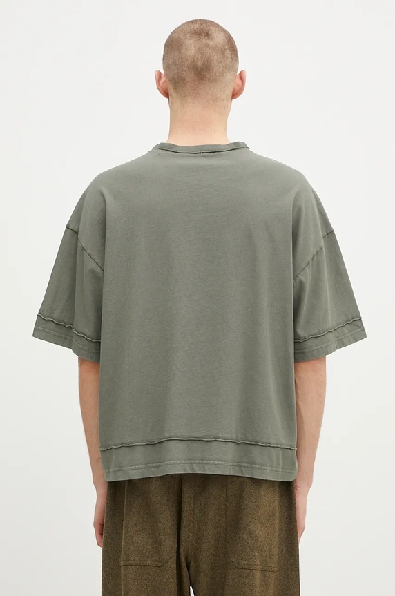 Odzież Alpha Industries t-shirt bawełniany Open Edge 148505 zielony