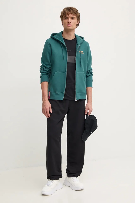 Tričko Boss Green 50525224 černá AW24
