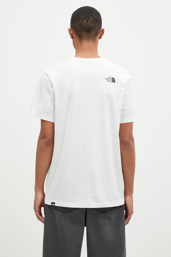 Ρούχα Μπλουζάκι The North Face Fine Tee NF0A8A6MFN41 λευκό