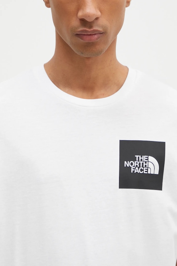 Μπλουζάκι The North Face Fine Tee λευκό NF0A8A6MFN41