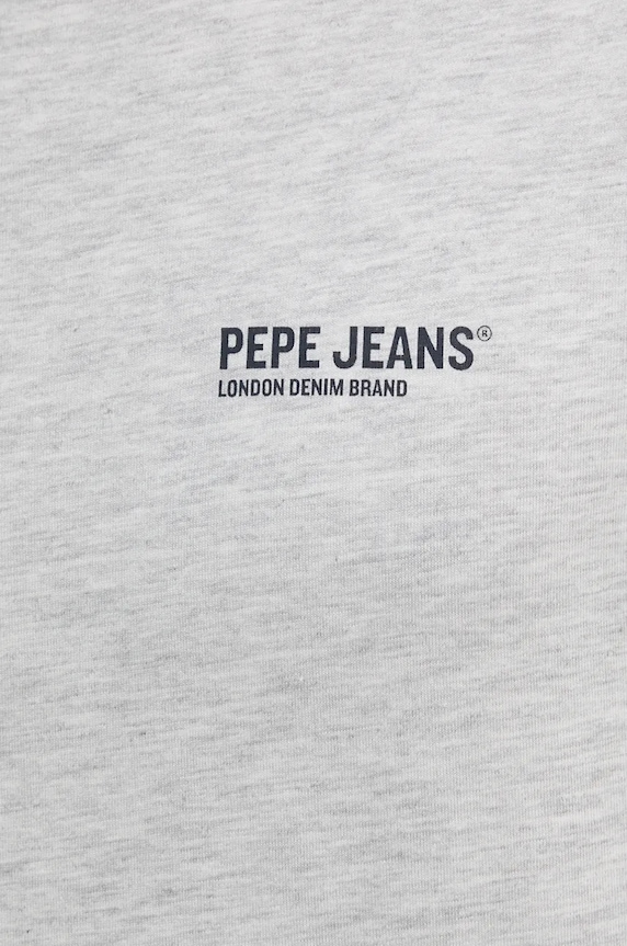 Pepe Jeans tricou din bumbac SAM TEE gri PM509433