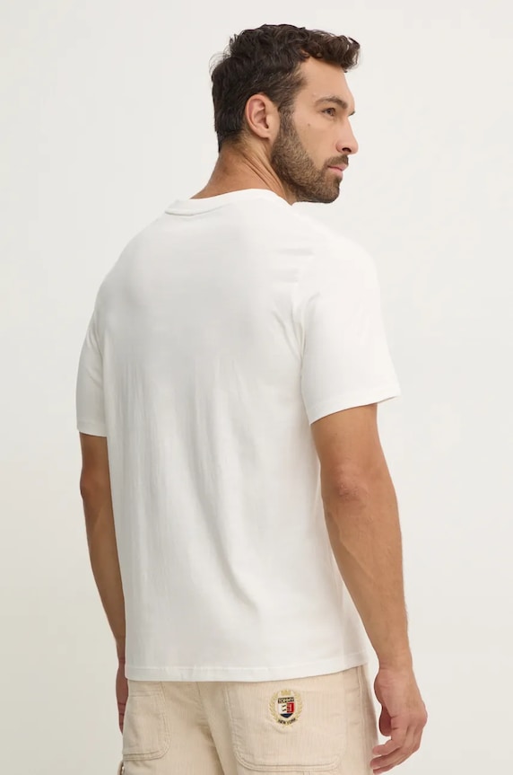 Oblečenie Bavlnené tričko Pepe Jeans AXEL TEE PM509622 biela