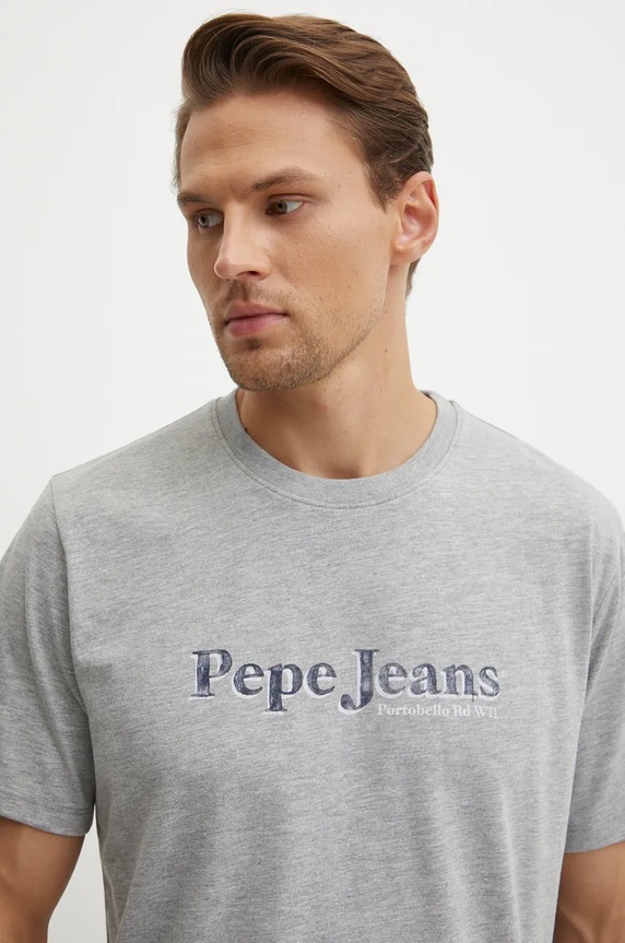 Majica kratkih rukava Pepe Jeans SOMERS TEE siva PM509649