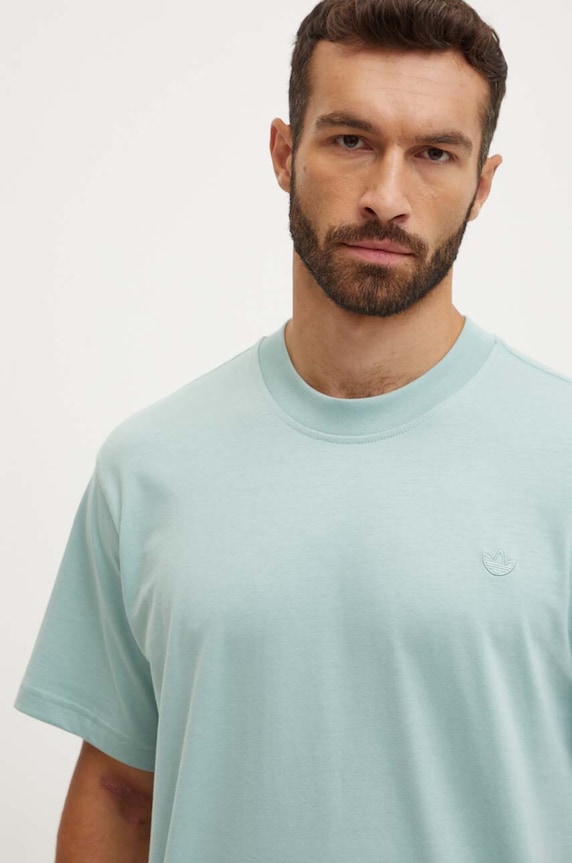 adidas Originals t-shirt zielony IY2257