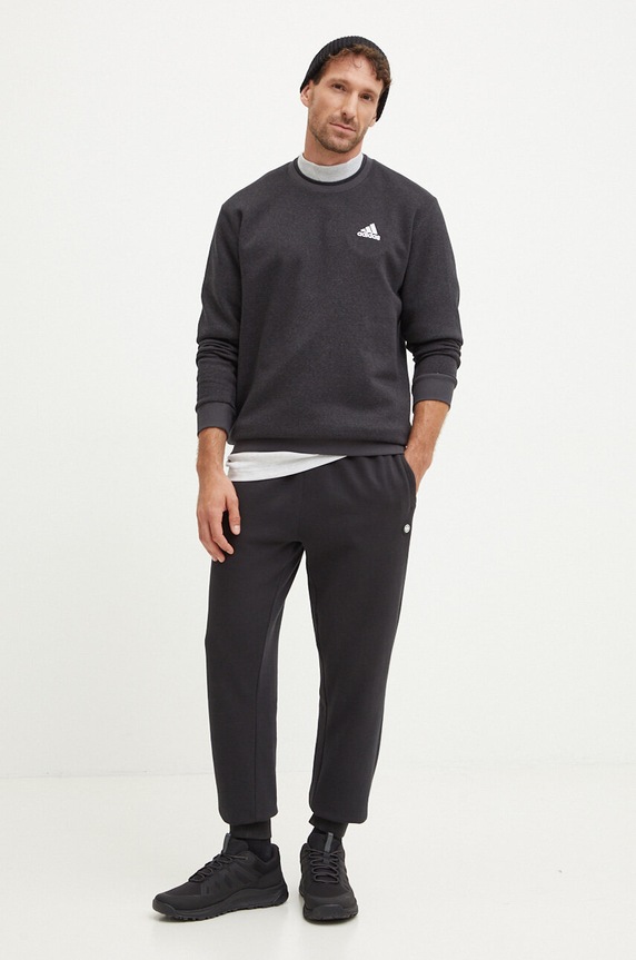 Bavlnené tričko adidas Originals IZ2551 sivá AW24