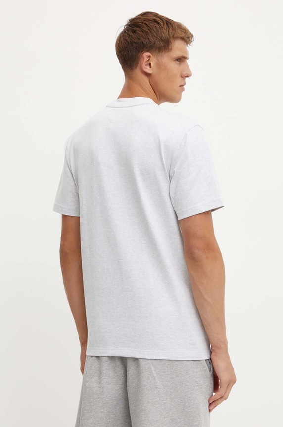 Oblečení Bavlněné tričko adidas Originals IZ2552 šedá