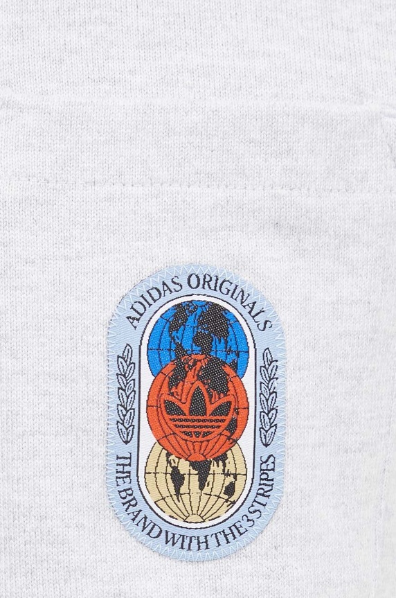 Bavlněné tričko adidas Originals IZ2552 šedá