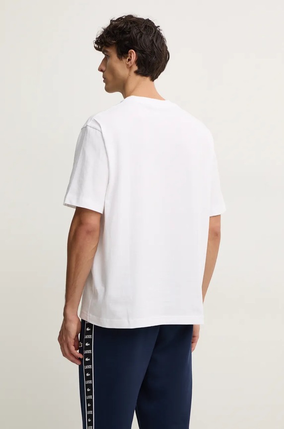 Oblečení Tričko Lacoste TH2745 bílá