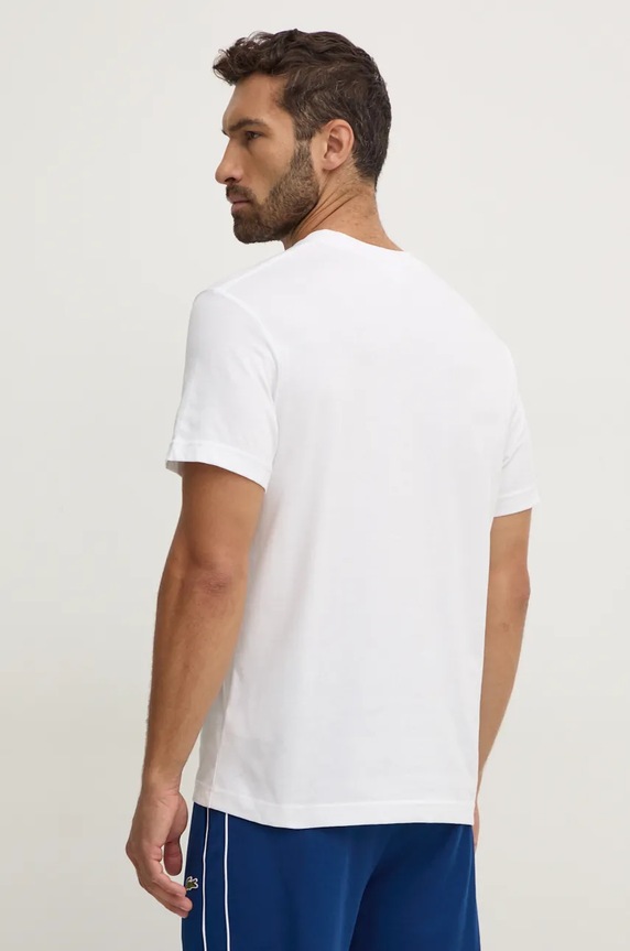 Clothing Lacoste t-shirt cotton Men's TH2827 white