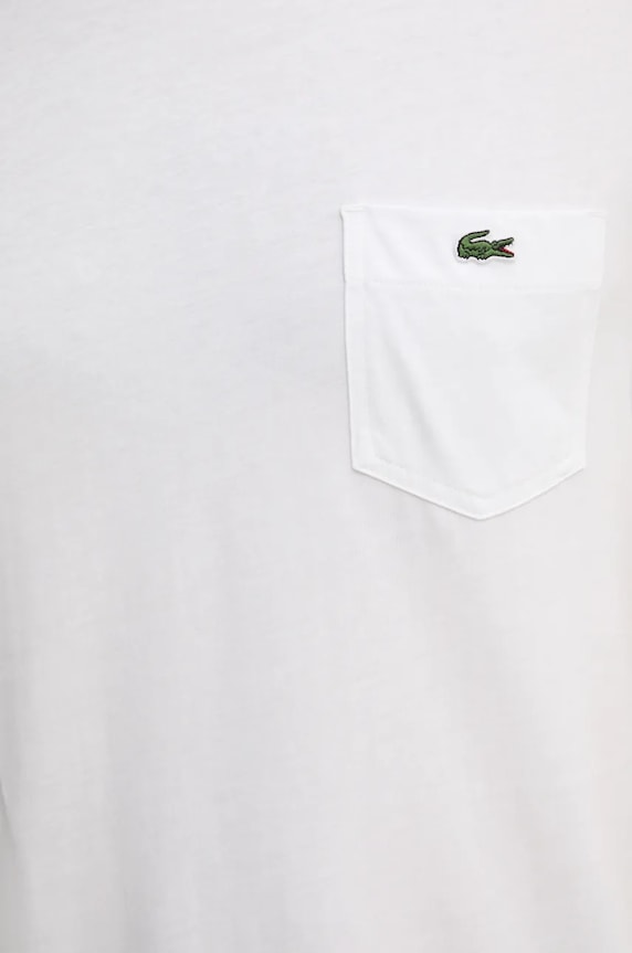 Lacoste t-shirt cotton Men's TH2827 white