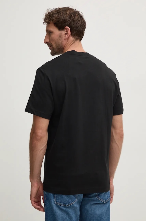 Дрехи Lacoste тениска мъжка от памук TH2827 черен