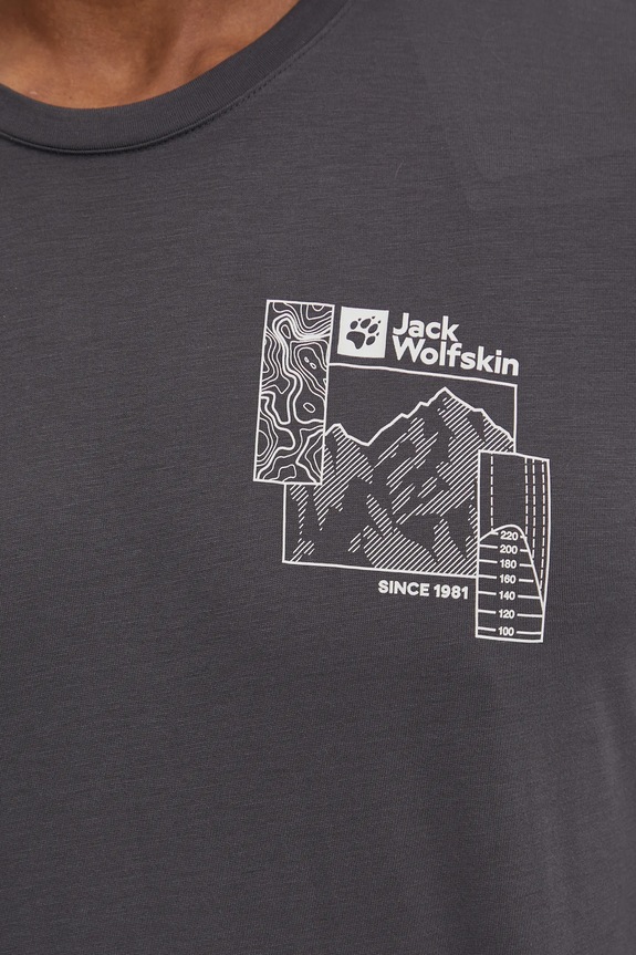 Jack Wolfskin T-shirt trekkingowy męski Vonnan A62314