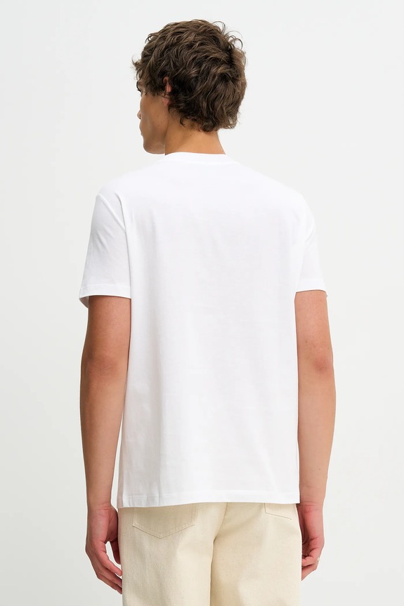 Одяг Бавовняна футболка A.P.C. Standard Item Gots COHBO.M26404.TAG білий