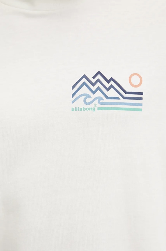 Bavlněné tričko Billabong Range ABYZT02467 béžová