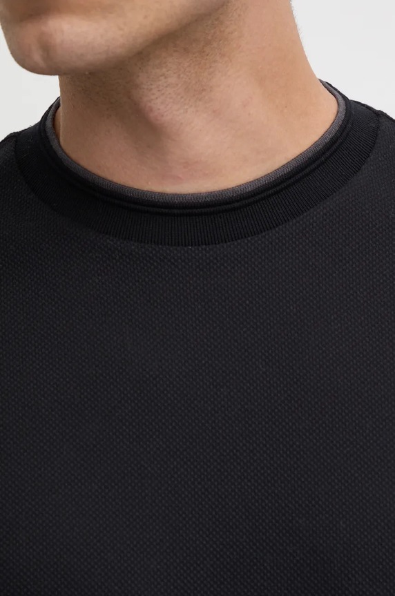 BOSS t-shirt bawełniany 50524998 czarny