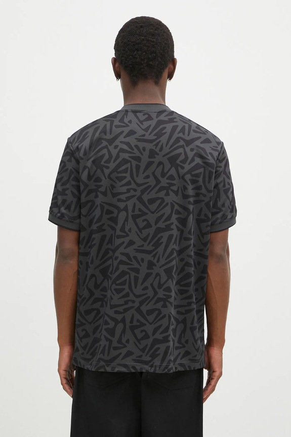 Clothing adidas Originals t-shirt AOP Jersey IX9654 gray
