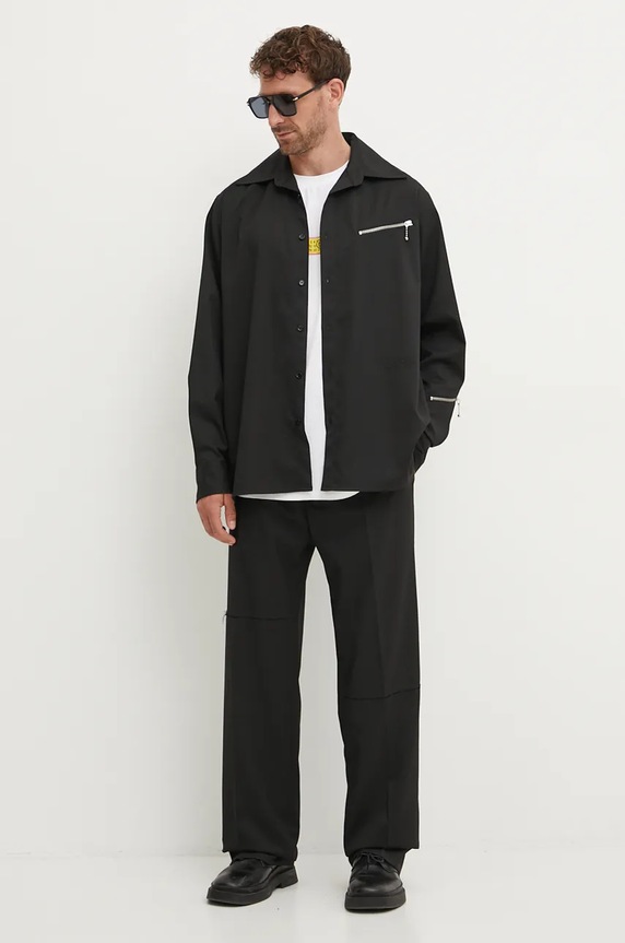 Bavlněné tričko MM6 Maison Margiela SH2GC0012.S23588 bílá AW24