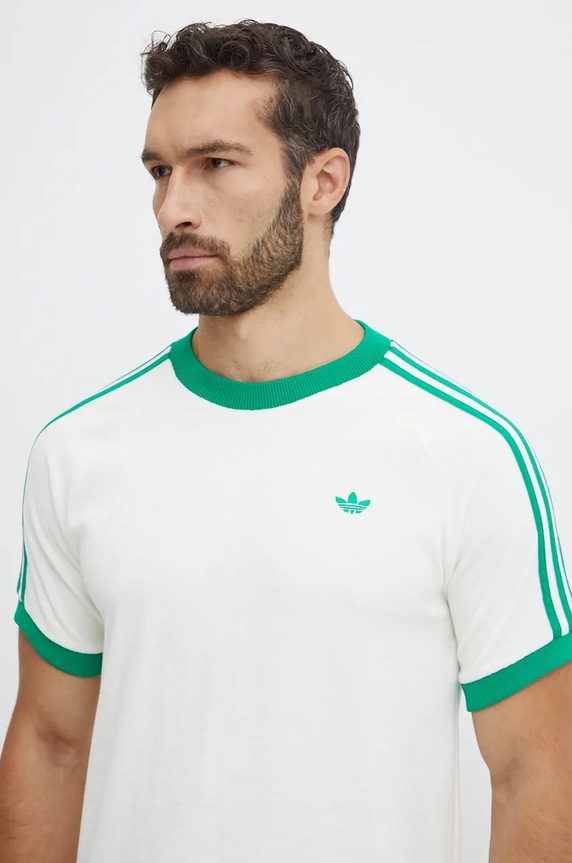 Μπλουζάκι adidas Originals Cali Tee μπεζ JN5965