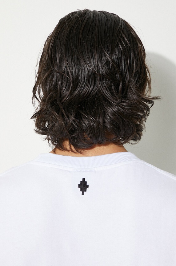 Marcelo Burlon t-shirt in cotone Que Onda Basic Tee CMAA056F24JER0070110