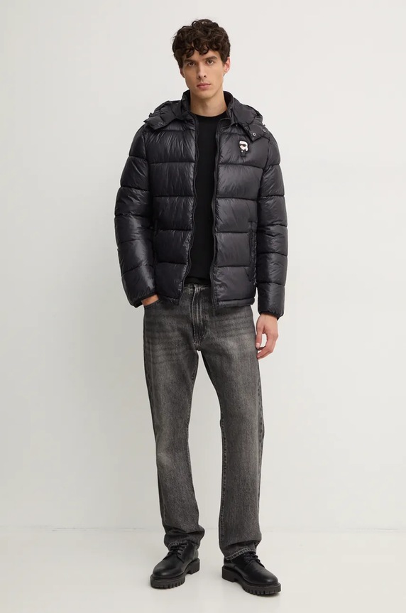 Majica kratkih rukava Karl Lagerfeld 544221.755055 crna NC24