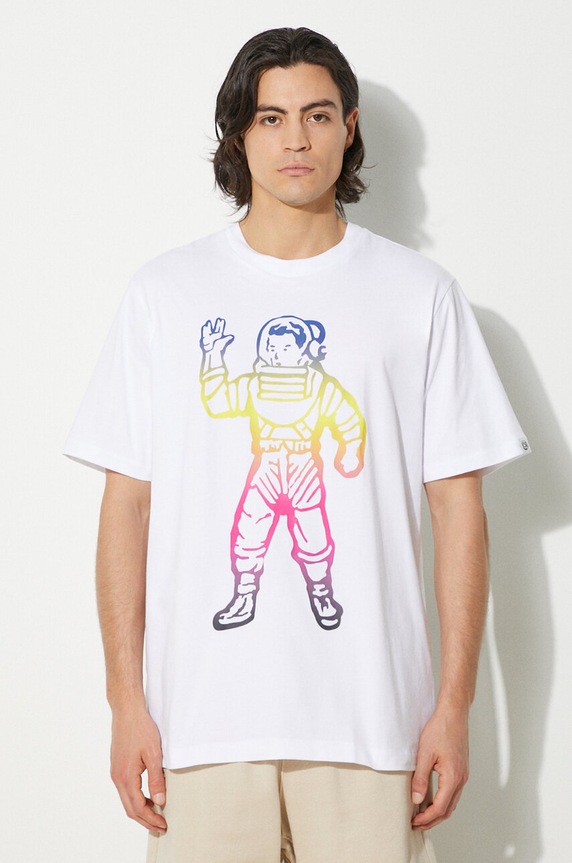 Billionaire Boys Club cotton t-shirt Standing Astro cotton white B24244