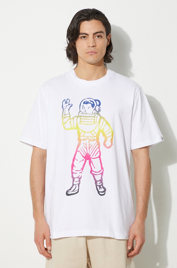 Billionaire Boys Club cotton t-shirt Standing Astro cotton white B24244