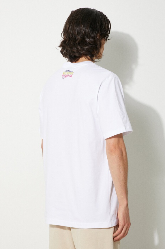 Clothing Billionaire Boys Club cotton t-shirt Standing Astro B24244 white