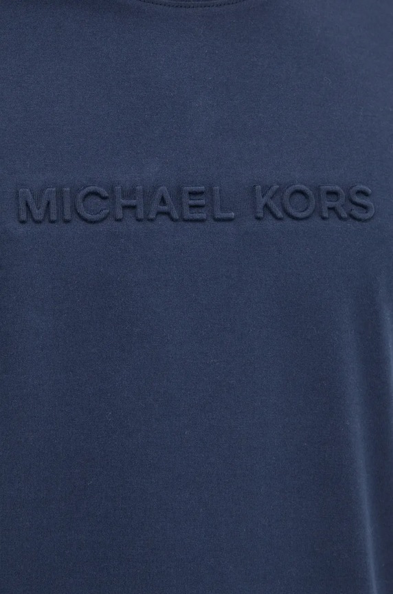 Îmbrăcăminte Michael Kors tricou din bumbac CF4529H1V2 bleumarin