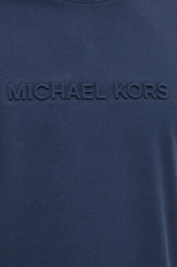 Îmbrăcăminte Michael Kors tricou din bumbac CF4529H1V2 bleumarin