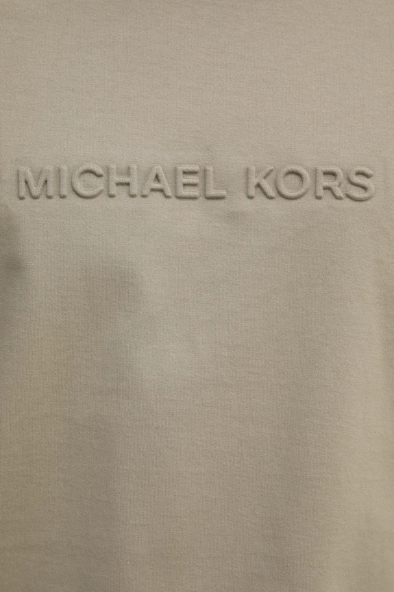 Bavlnené tričko Michael Kors CF4529H1V2 béžová