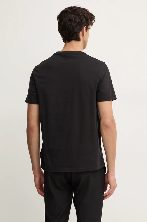 Michael Kors t-shirt bawełniany CF4529H1V2 czarny AW25