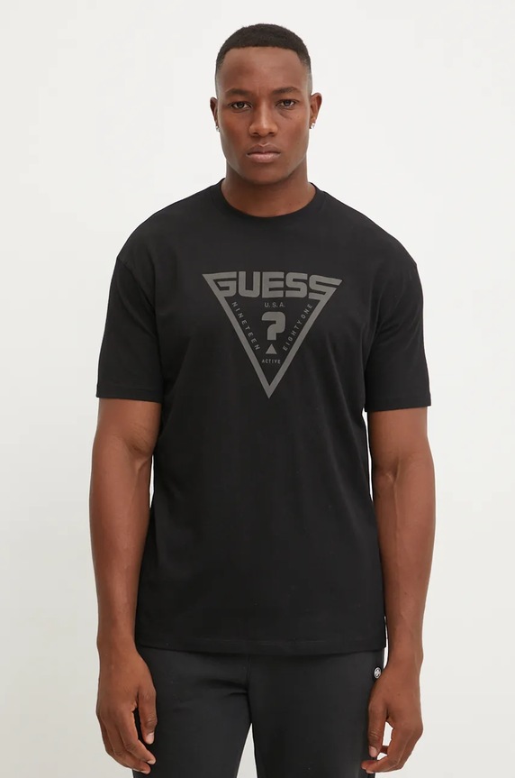 Tričko Guess AZHA relaxed čierna Z4BI02.I3Z14