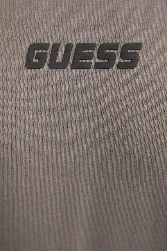 Хлопковая футболка Guess DALIM Z4BI00.KCE21 бежевый