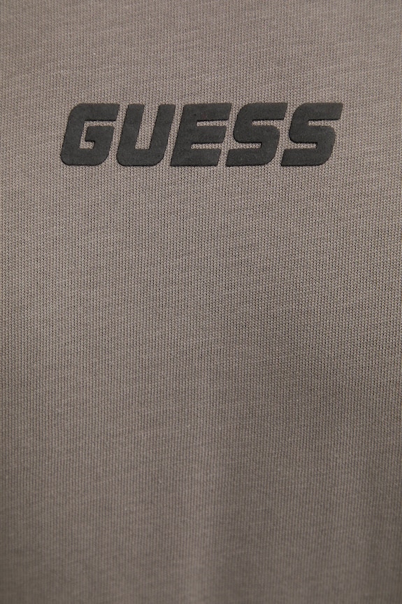 Хлопковая футболка Guess DALIM Z4BI00.KCE21 бежевый