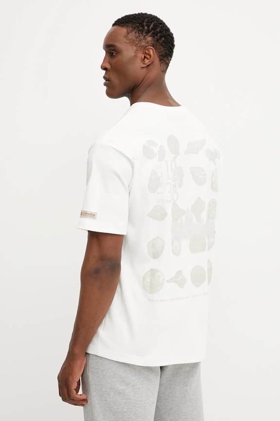 Columbia t-shirt CSC Heritage white 2090871