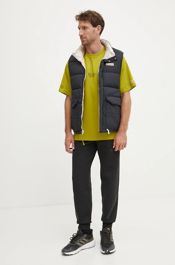 Columbia tricou CSC Heritage 2090871 verde AW25