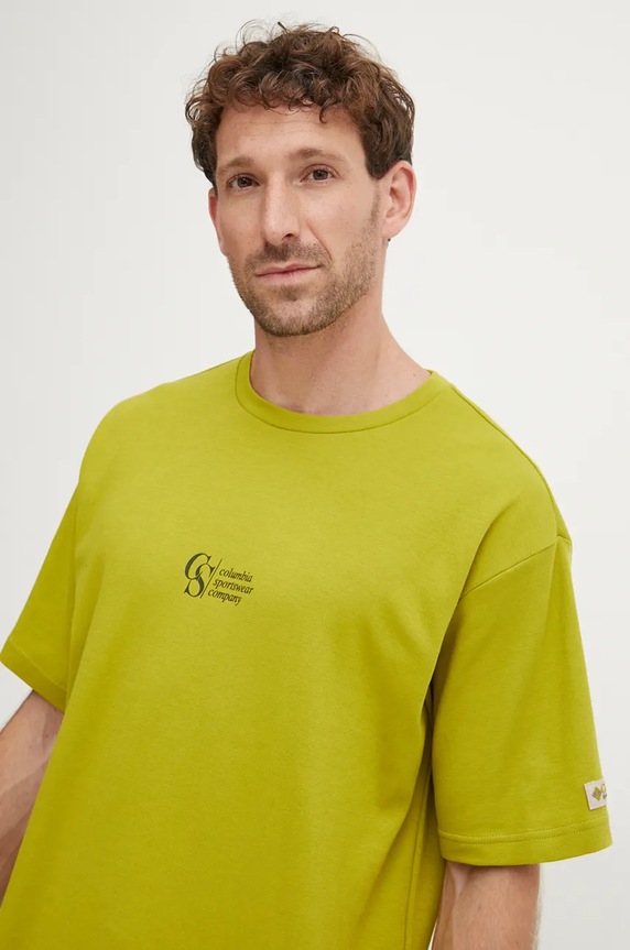 Columbia tricou CSC Heritage verde 2090871