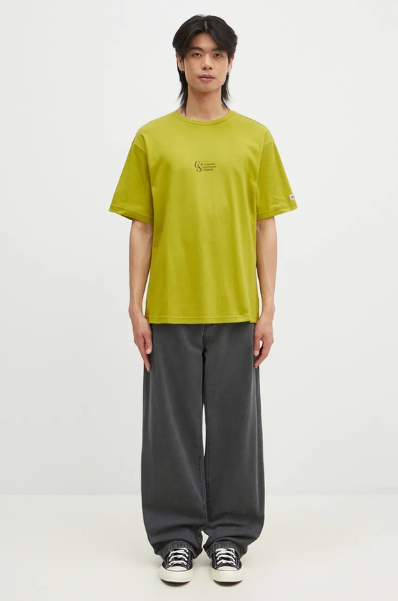 Columbia t-shirt CSC Heritage 2090871 green
