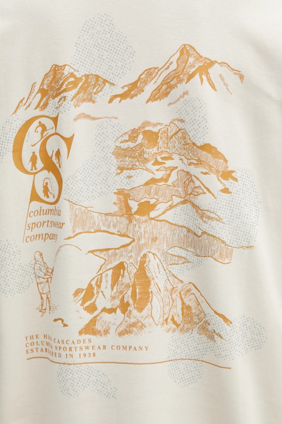 Columbia t-shirt CSC Heritage beżowy 2090871