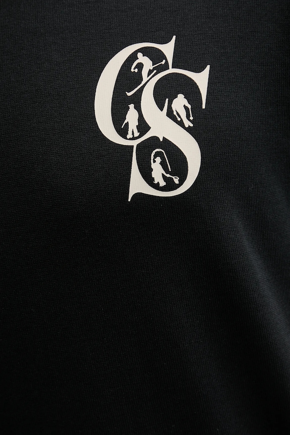 Μπλουζάκι Columbia CSC Heritage 2090871 μαύρο