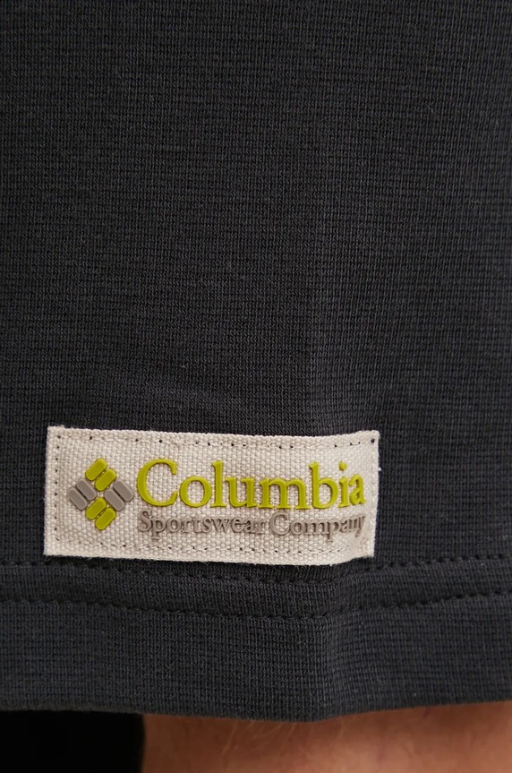 Columbia t-shirt CSC Heritage 2090871 fekete