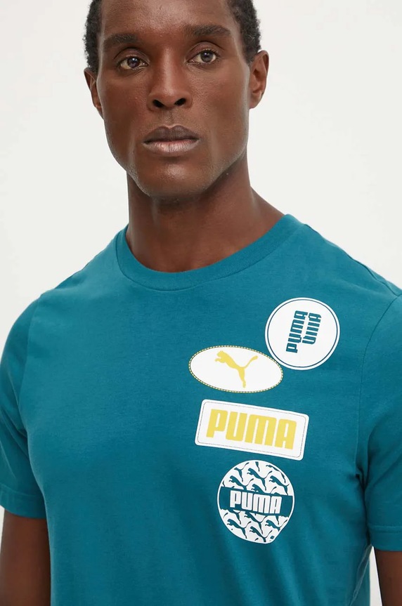 Tričko Puma zelená 683208.
