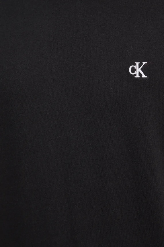 Calvin Klein Jeans t-shirt bawełniany J30J326458 czarny