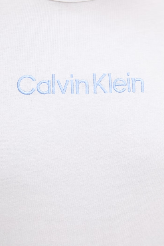 Calvin Klein Underwear T-shirt da pigiama da uomo in cotone 000NM2748E bianco