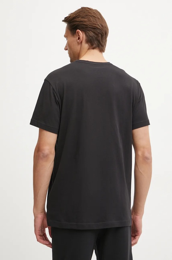Ruházat Calvin Klein Underwear pizsama felső férfi pamut 000NM2748E fekete