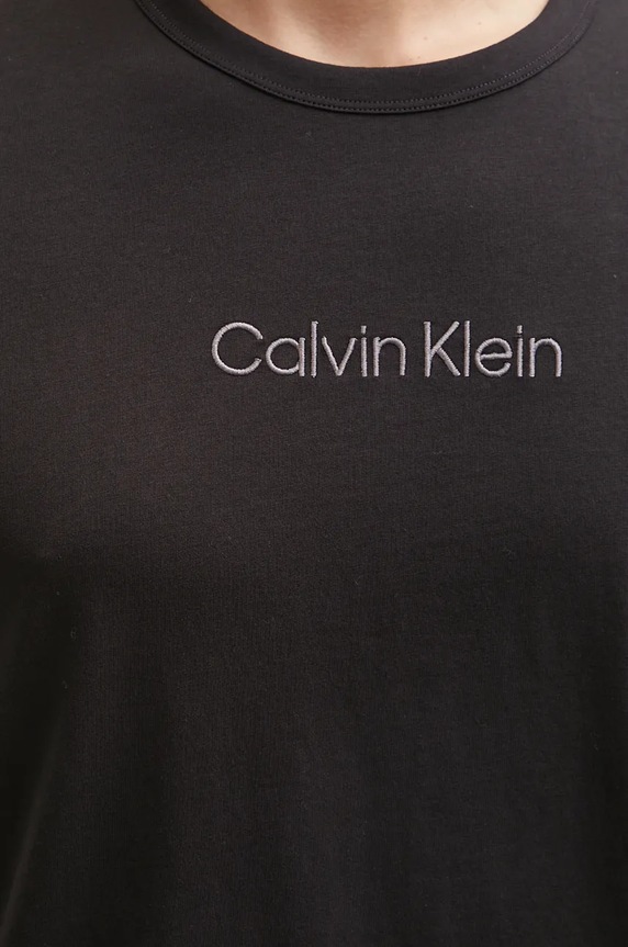 Calvin Klein Underwear pizsama felső férfi pamut 000NM2748E fekete