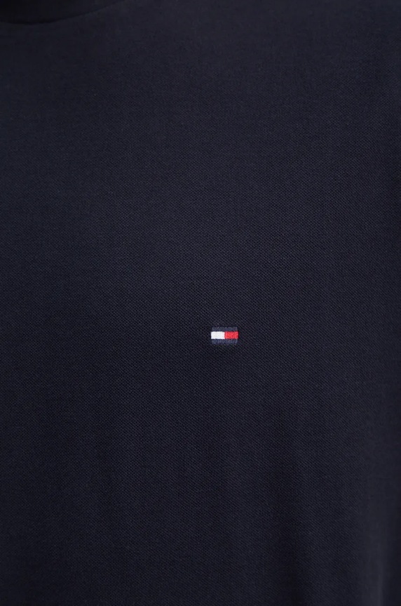 Bavlnené tričko Tommy Hilfiger MW0MW36452 tmavomodrá