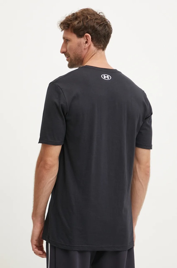 Ρούχα Μπλουζάκι προπόνησης Under Armour Protect This House 1379022001 μαύρο