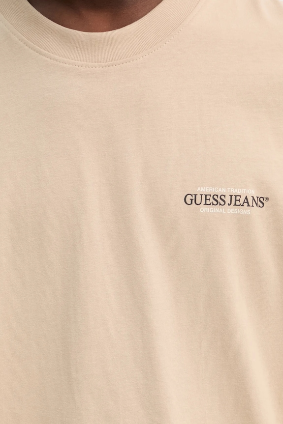 Guess Jeans tricou din bumbac M4BI75.K8FQ4 bej