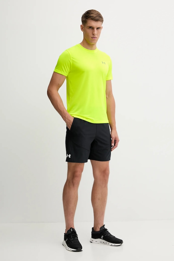 Under Armour futós póló Launch 1382582 zöld AW25